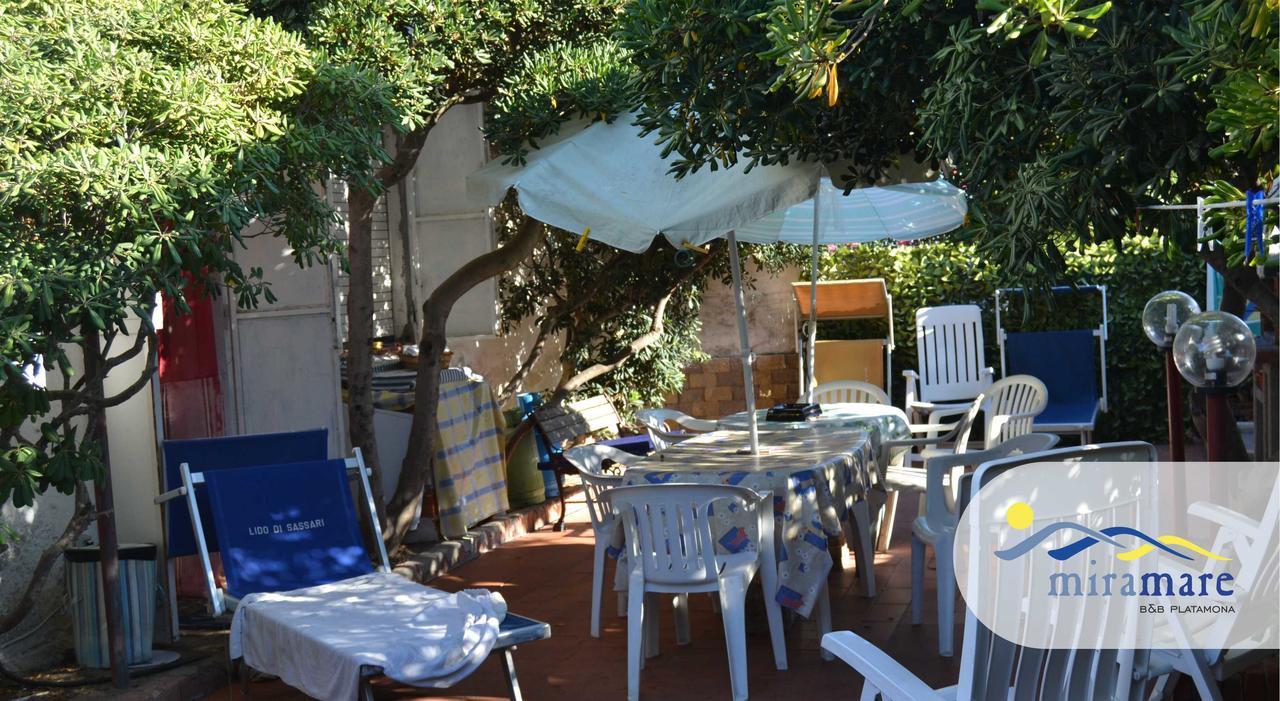 Miramare Struttura Sulla Spiaggia Platamona Exterior photo